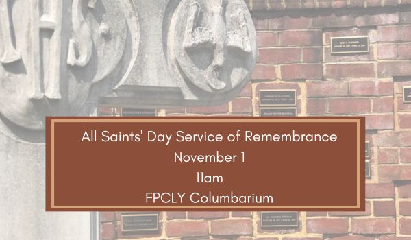 All Saints Day Service